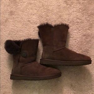 Excellent condition Ugg boots Bailey - Chocolate 7